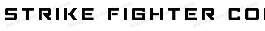 Strike Fighter Condensed字体转换